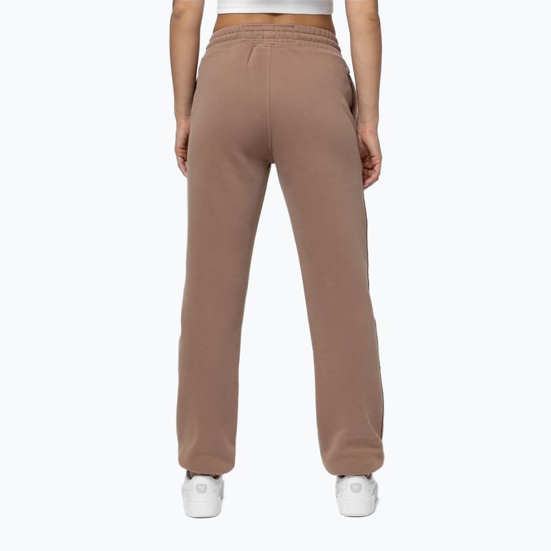 Women's trousers Pitbull Lovia chocolate mousse 3