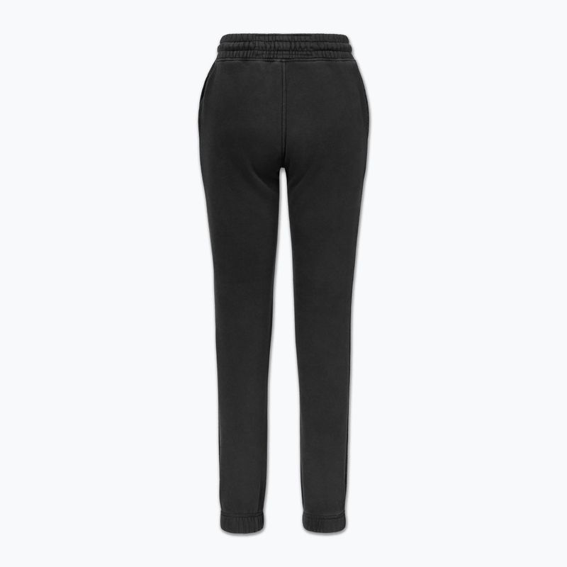 Women's trousers Pitbull Lovia washed dark graphite 6