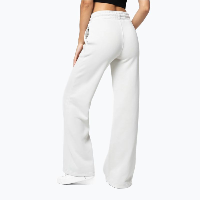 Women's trousers Pitbull Lovia Wide white stone 3