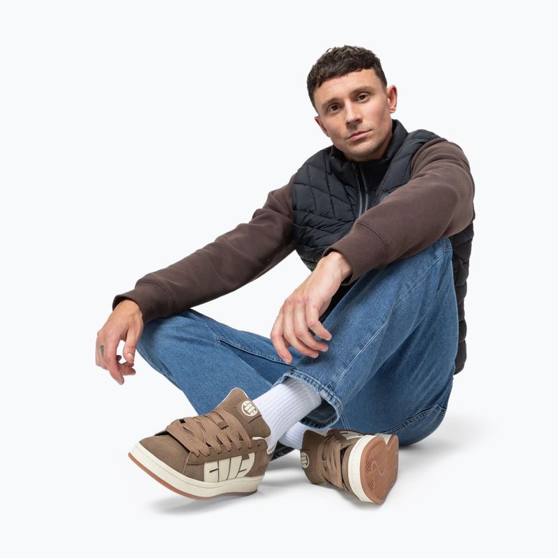 Men's shoes Pitbull Walker Logo coyote brown 6