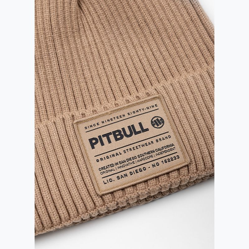 Winter hat Pitbull Beanie Dock sand 2