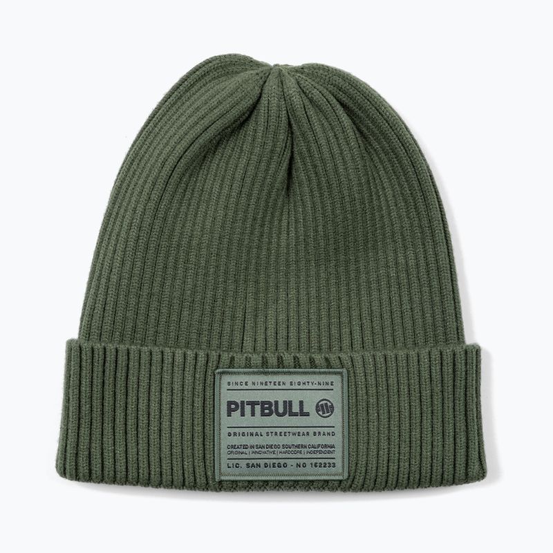 Winter hat Pitbull Beanie Dock grassy green