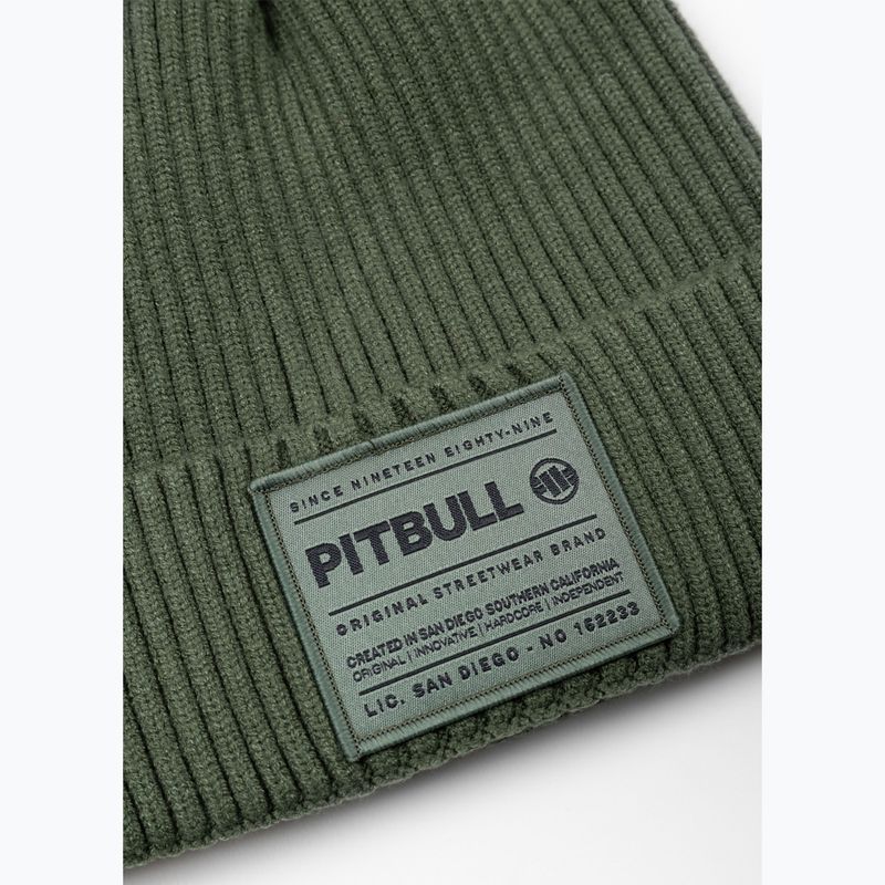 Winter hat Pitbull Beanie Dock grassy green 2