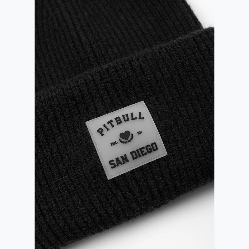 Winter hat Pitbull Beanie Love PB black 2