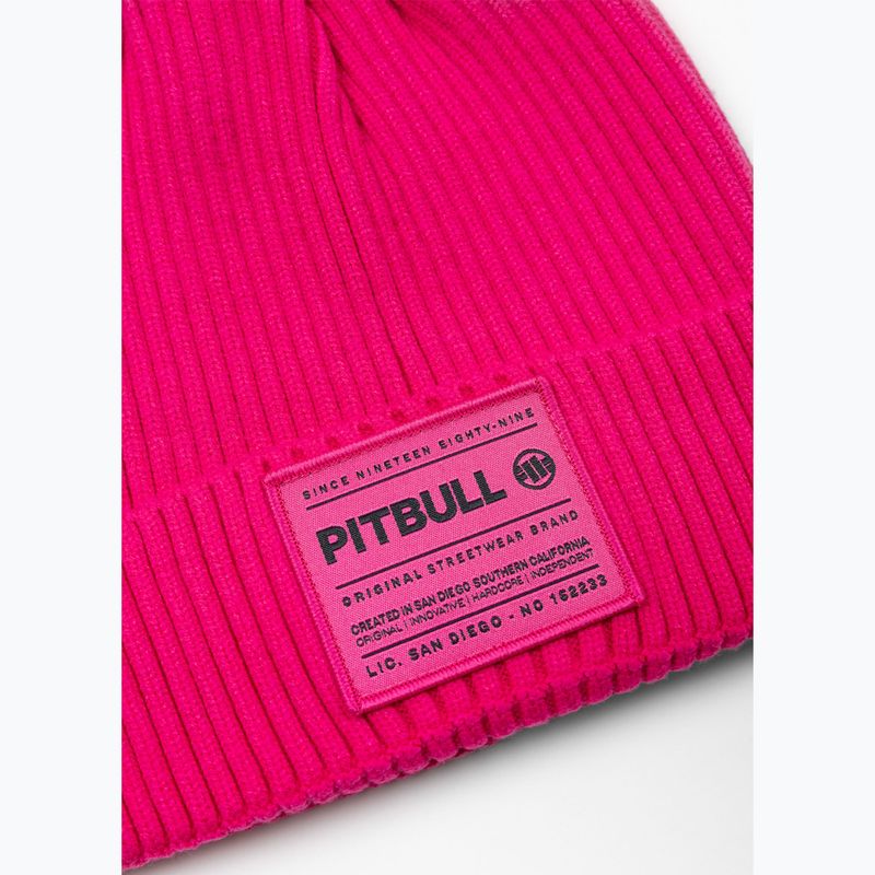 Winter hat Pitbull Beanie Dock candy pink 2