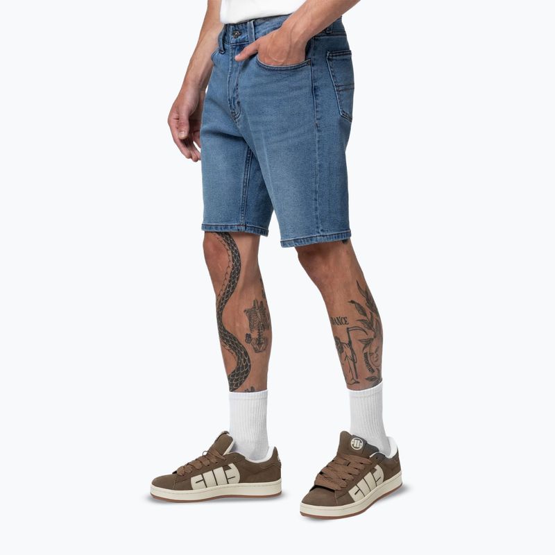 Men's shorts Pitbull Hornblend Jeans Pocket classic wash 4