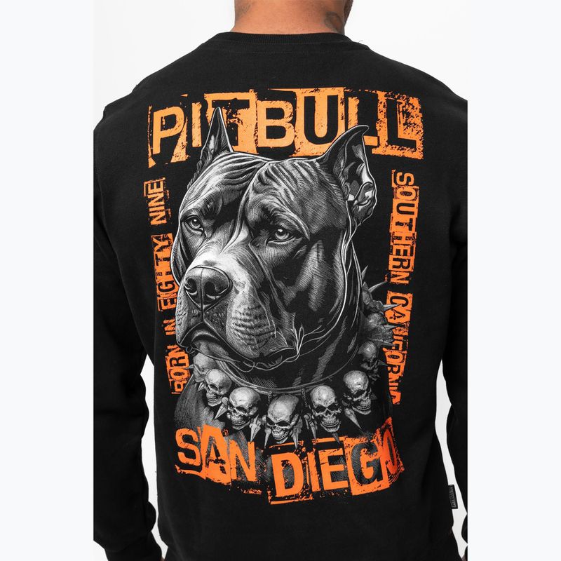 Men's sweatshirt Pitbull Crewneck Blacky black 4