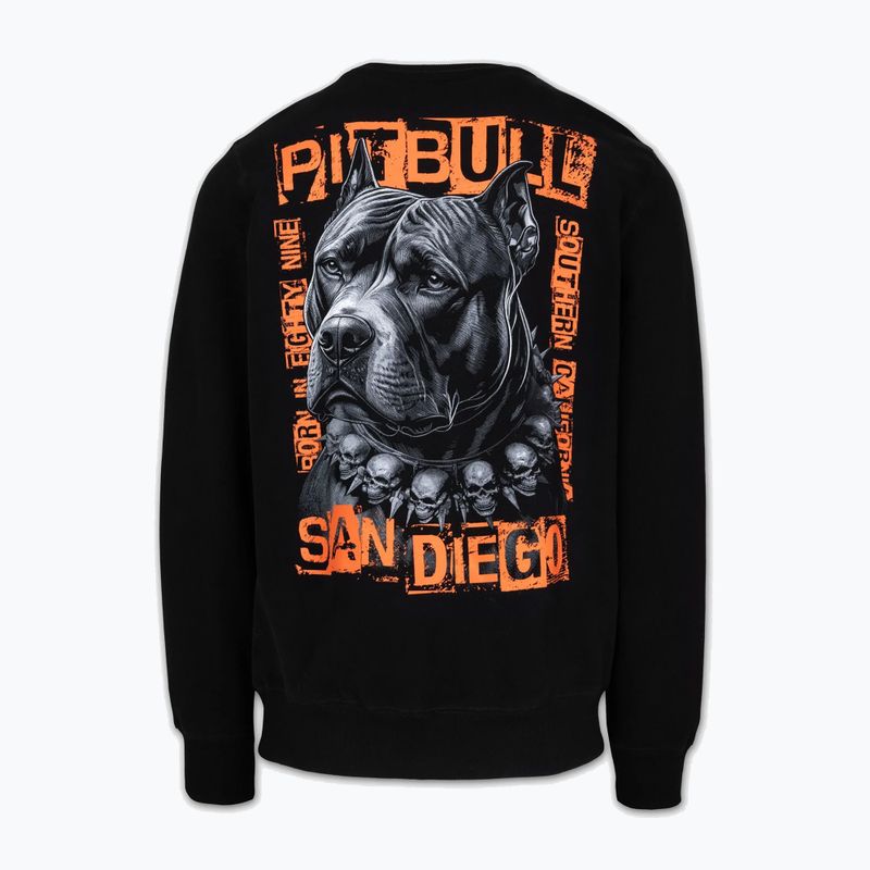 Men's sweatshirt Pitbull Crewneck Blacky black 6