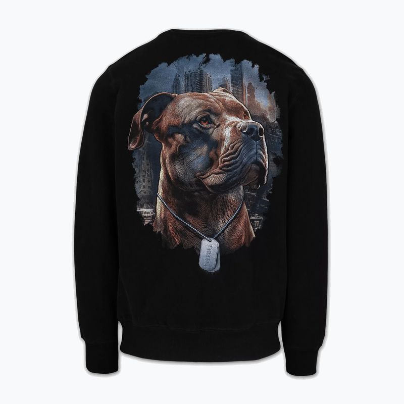 Men's sweatshirt Pitbull Crewneck Hero black 2