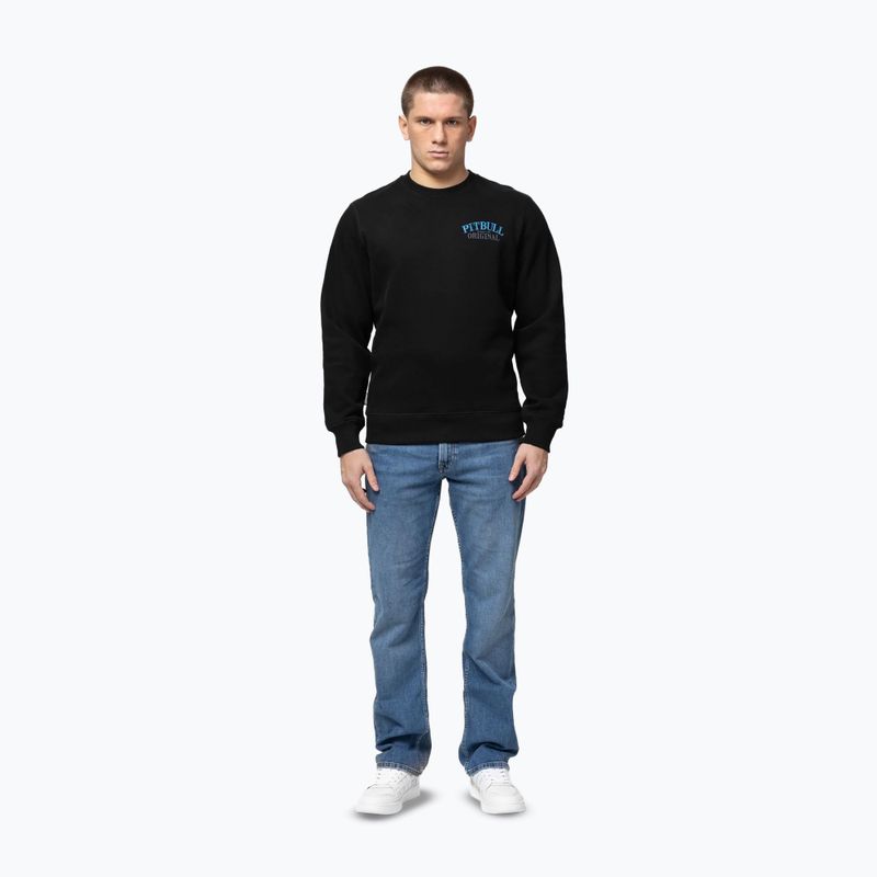 Men's sweatshirt Pitbull Crewneck Midnight black 2
