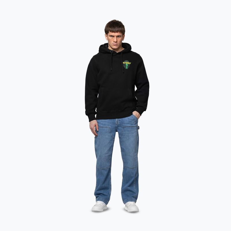 Men's sweatshirt Pitbull Bjj Fight Dvsn Hooded black 2