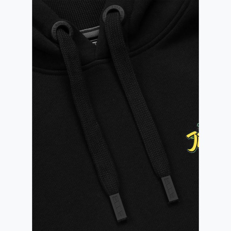 Men's sweatshirt Pitbull Bjj Fight Dvsn Hooded black 3