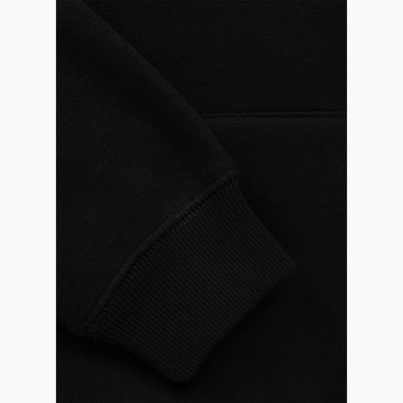 Women's sweatshirt Pitbull Puppy 2 Hooded black 5