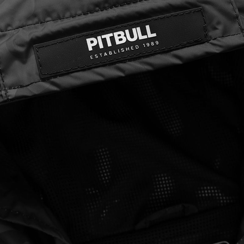 Men's jacket Pitbull Athletic Logo Nylon Hooded black 9