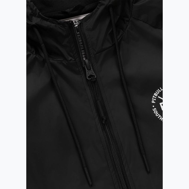 Men's jacket Pitbull Athletic Tape Nylon Hooded black 5
