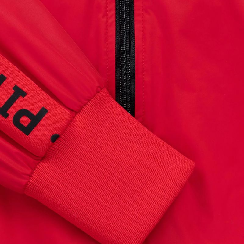 Men's jacket Pitbull Athletic Tape Nylon Hooded red 12