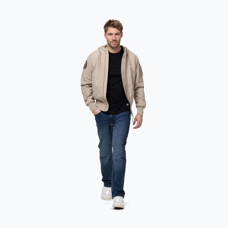 Men's jacket Pitbull Hooper Hooded sand 2