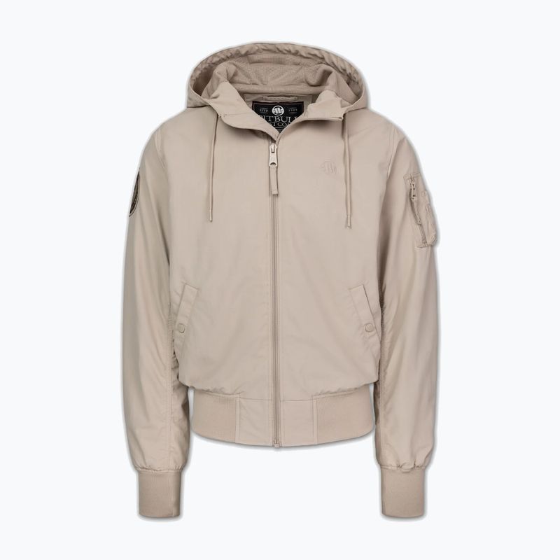 Men's jacket Pitbull Hooper Hooded sand 5