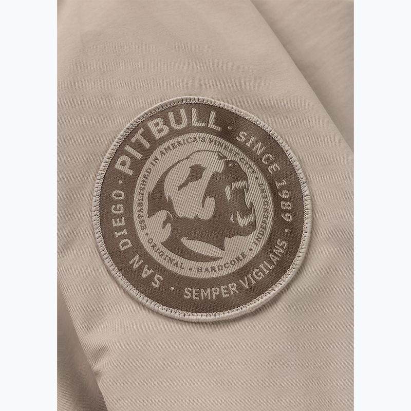 Men's jacket Pitbull Hooper Hooded sand 10