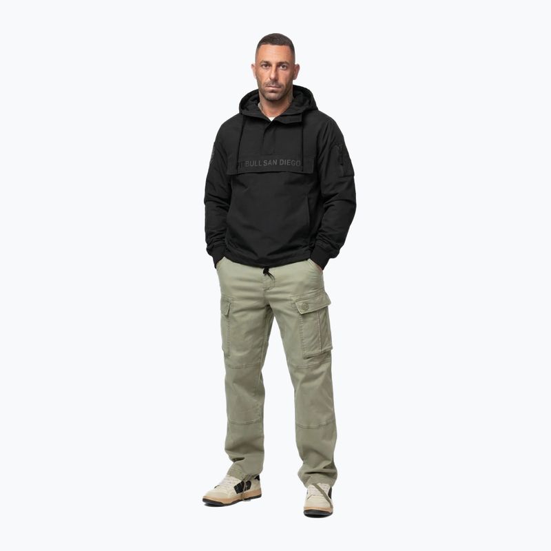 Men's jacket Pitbull Meandro Kangaroo black 2