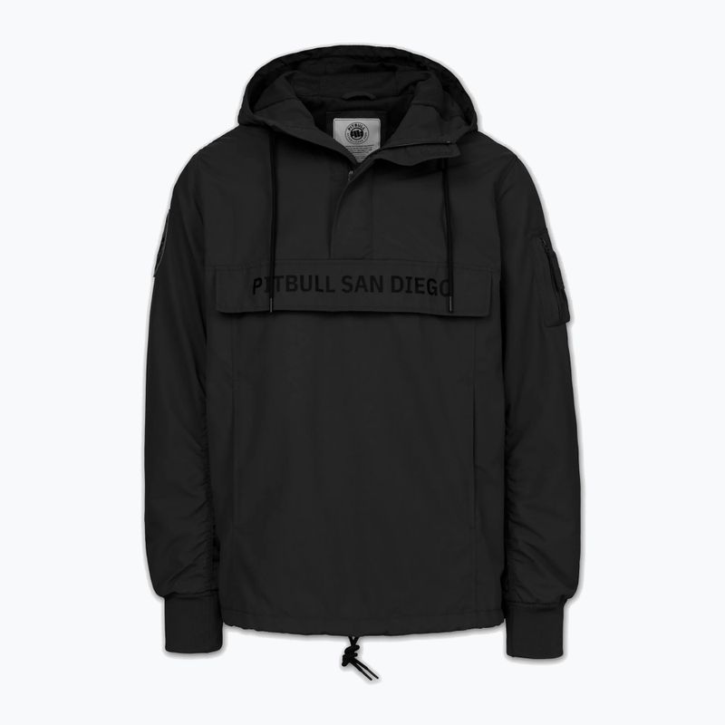 Men's jacket Pitbull Meandro Kangaroo black 3