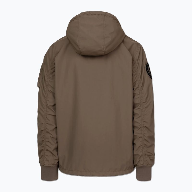 Men's jacket Pitbull Meandro Kangaroo dark brown 5