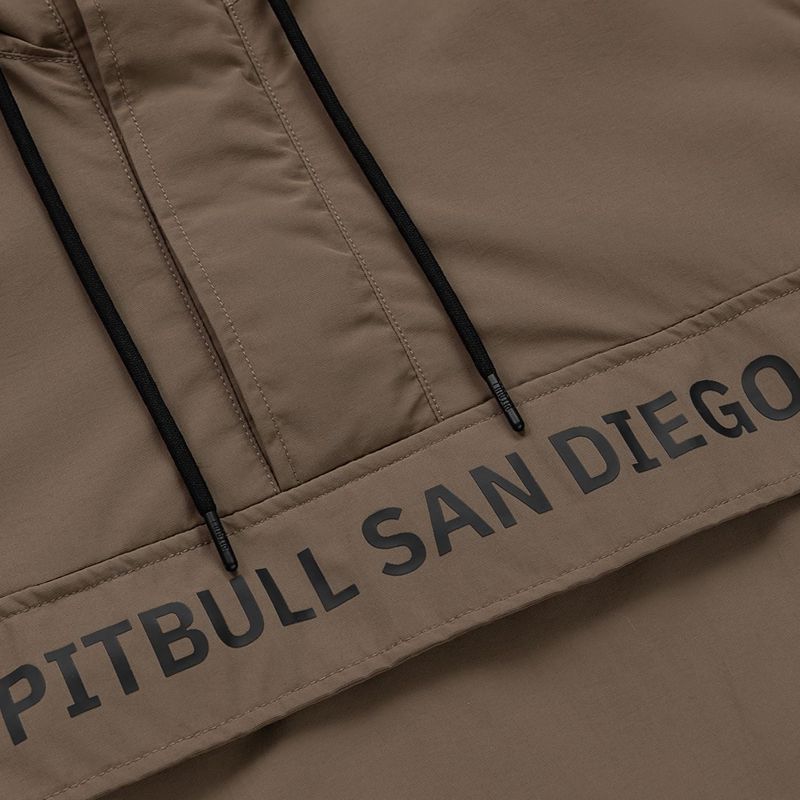 Men's jacket Pitbull Meandro Kangaroo dark brown 12