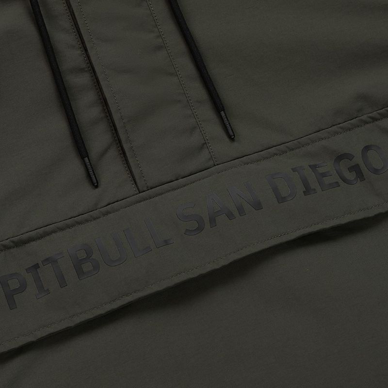 Men's jacket Pitbull Meandro Kangaroo dark olive 7