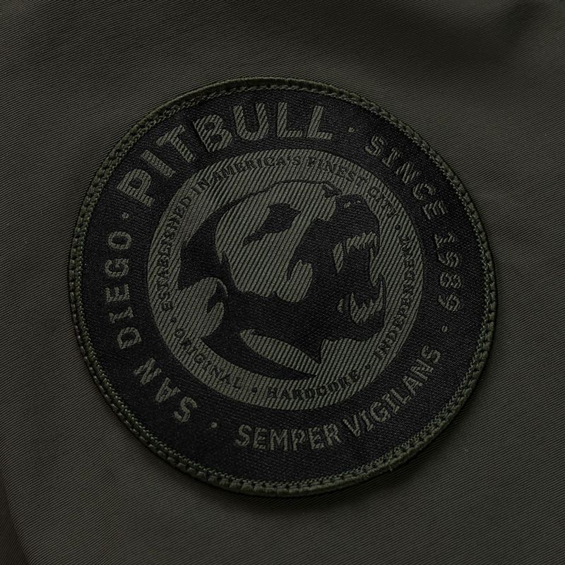 Men's jacket Pitbull Meandro Kangaroo dark olive 10