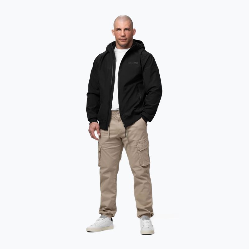 Men's jacket Pitbull Roscoe Softshell black 2