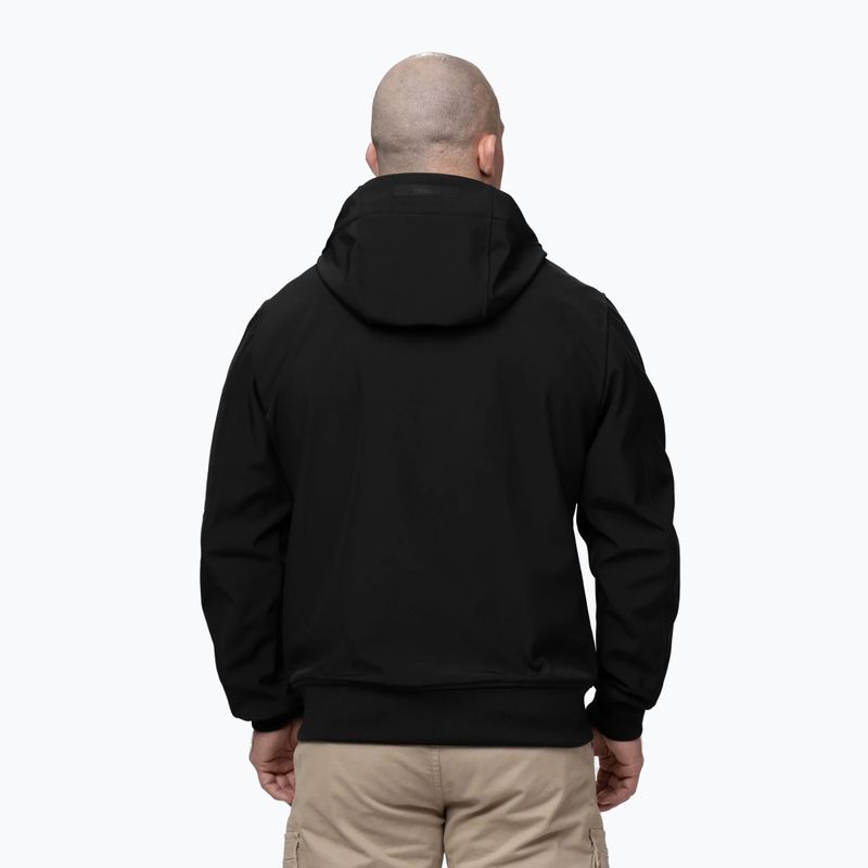 Men's jacket Pitbull Roscoe Softshell black 3