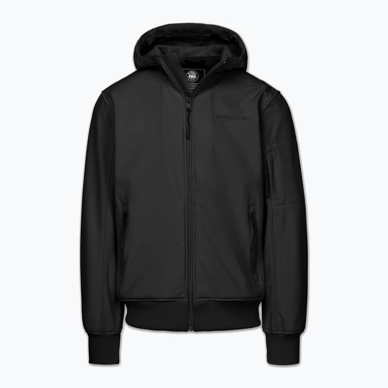 Men's jacket Pitbull Roscoe Softshell black 5