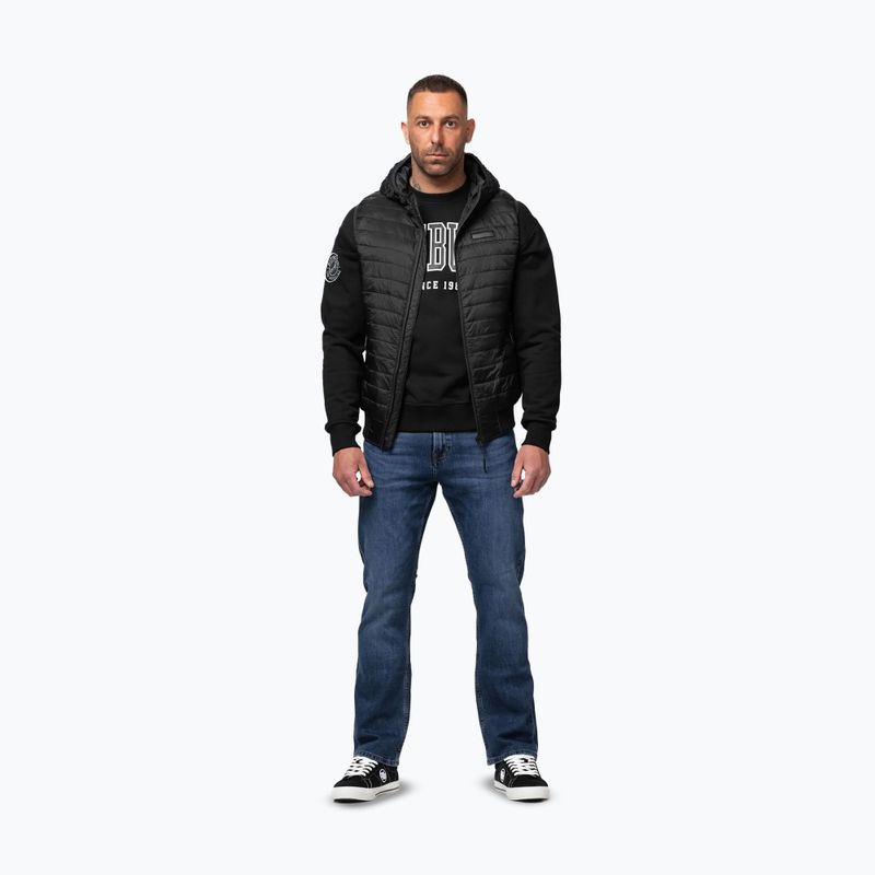 Men's gilet Pitbull Hofer Hybrid Padded Hooded black 2