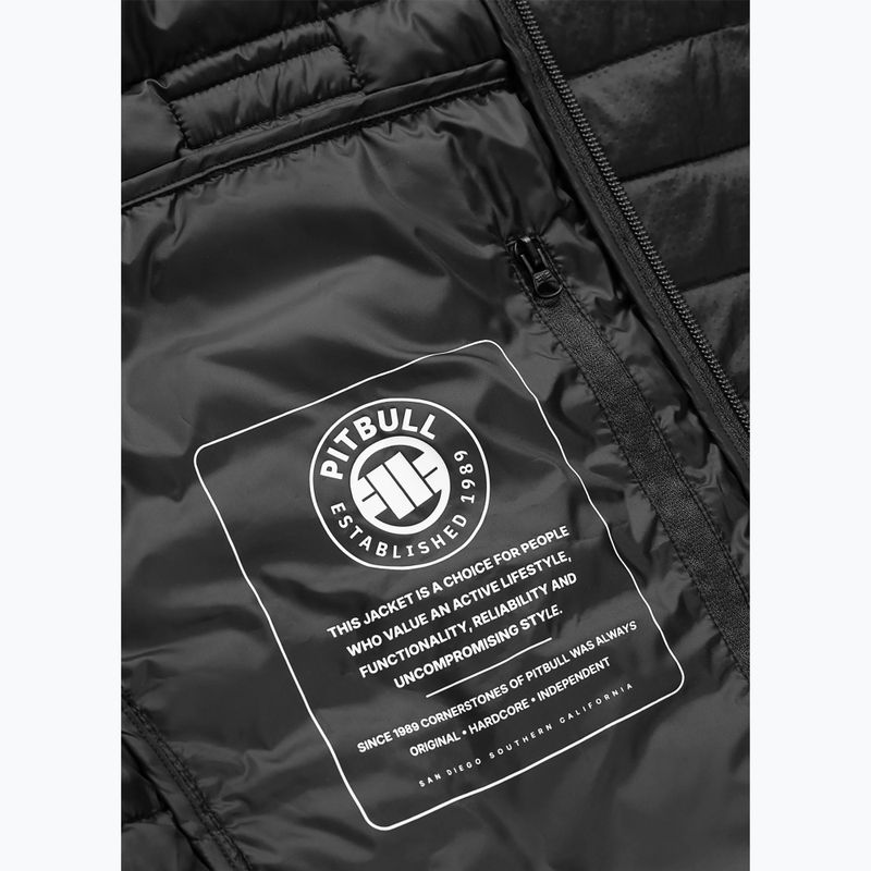 Men's gilet Pitbull Hofer Hybrid Padded Hooded black 10