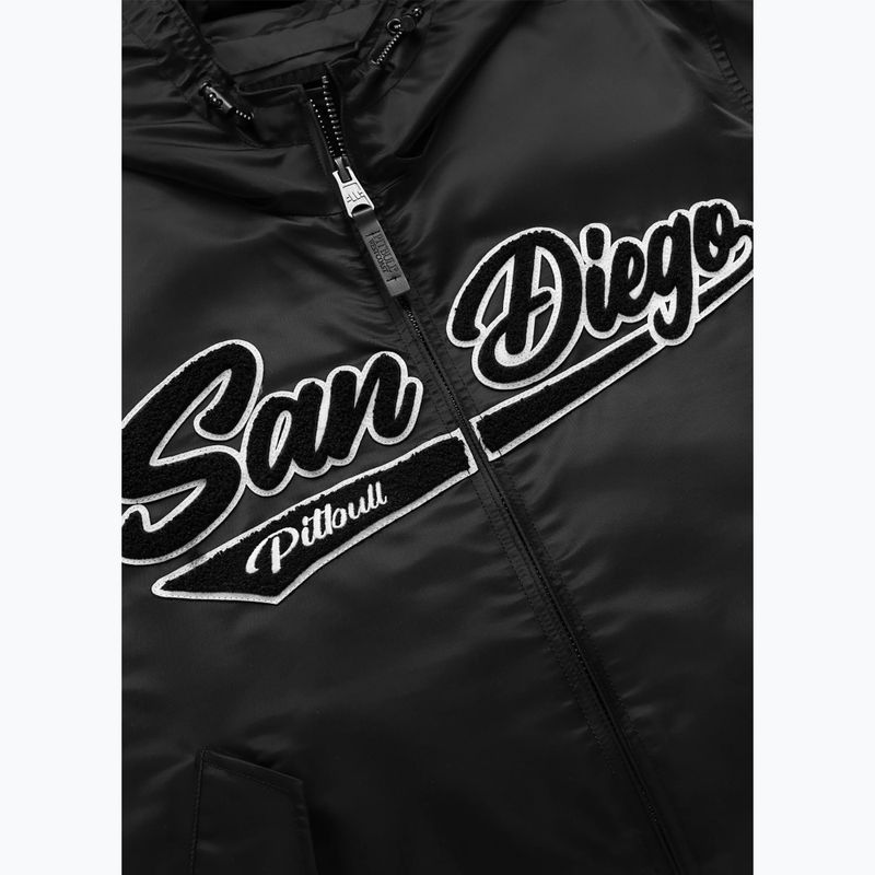 Men's jacket Pitbull Aero Flight Hooded black 9