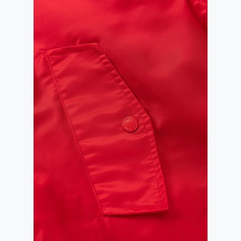 Men's jacket Pitbull Aero Flight Hooded fluo/red 8