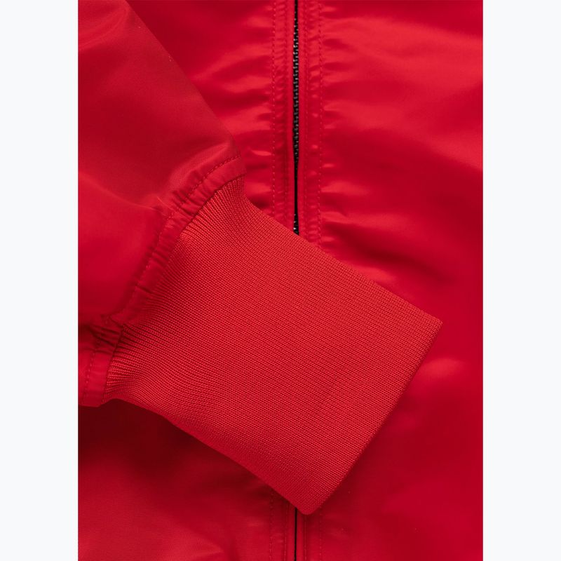Men's jacket Pitbull Aero Flight Hooded fluo/red 12