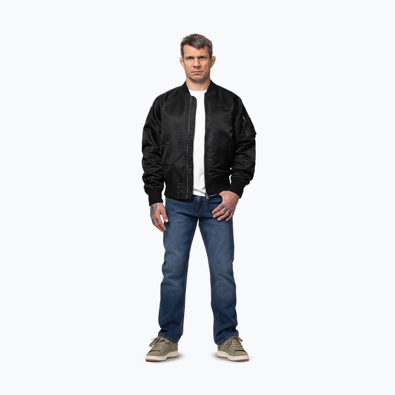 Men's jacket Pitbull Akron MA1 Flight black 2