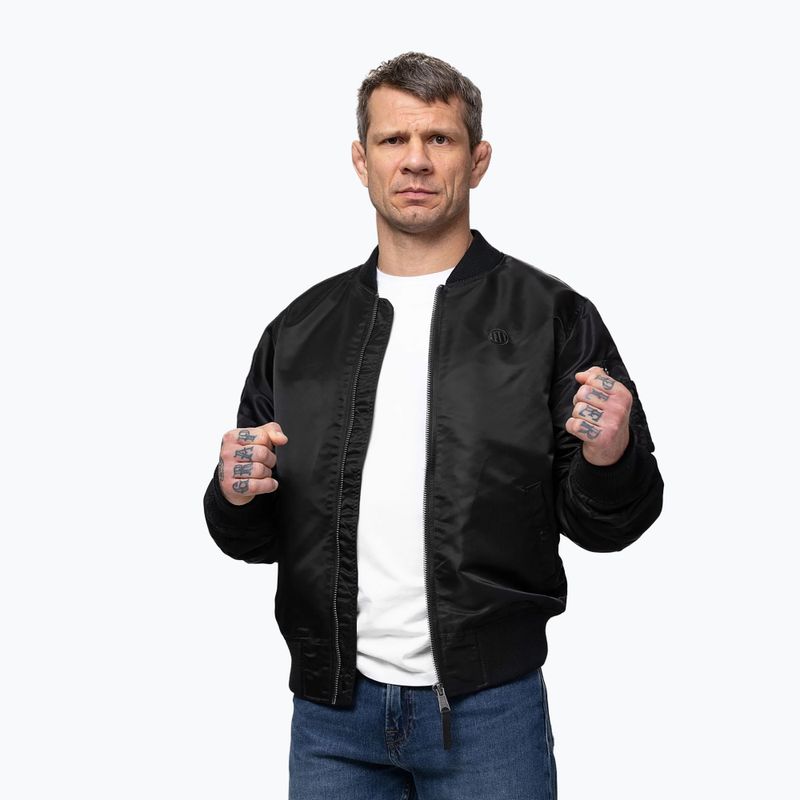 Men's jacket Pitbull Akron MA1 Flight black 5
