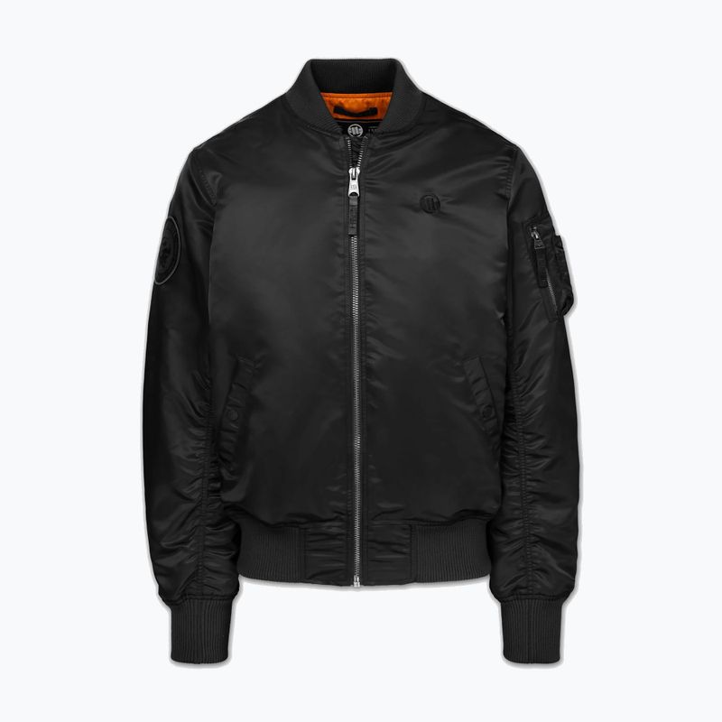 Men's jacket Pitbull Akron MA1 Flight black 6