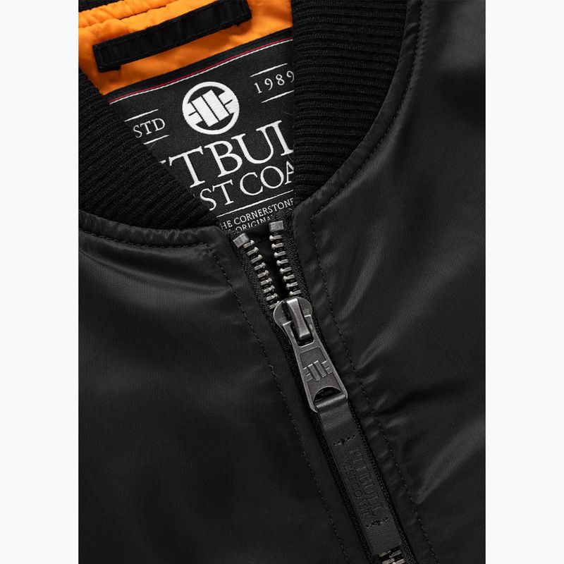 Men's jacket Pitbull Akron MA1 Flight black 8