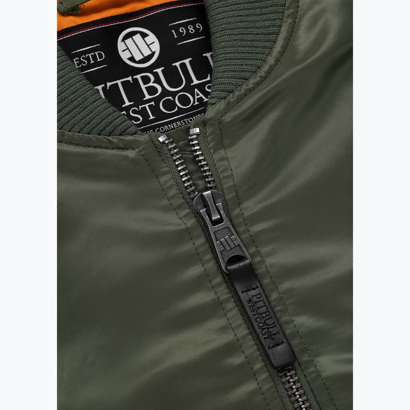 Men's jacket Pitbull Akron MA1 Flight olive 8