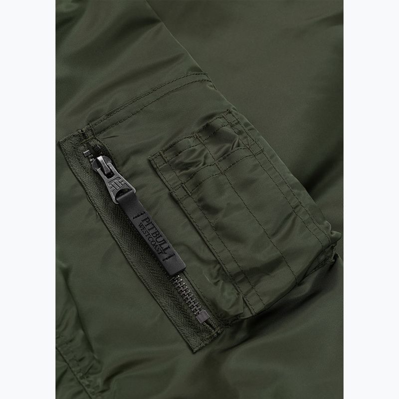 Men's jacket Pitbull Akron MA1 Flight olive 10