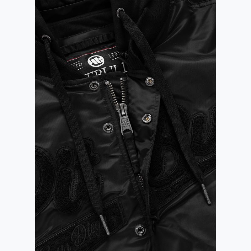 Men's jacket Pitbull Mason San Diego Baseball Hooded black 7