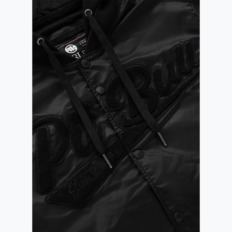 Men's jacket Pitbull Mason San Diego Baseball Hooded black 11