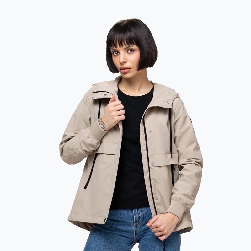 Women's jacket Pitbull Avalon Hooded sand 4