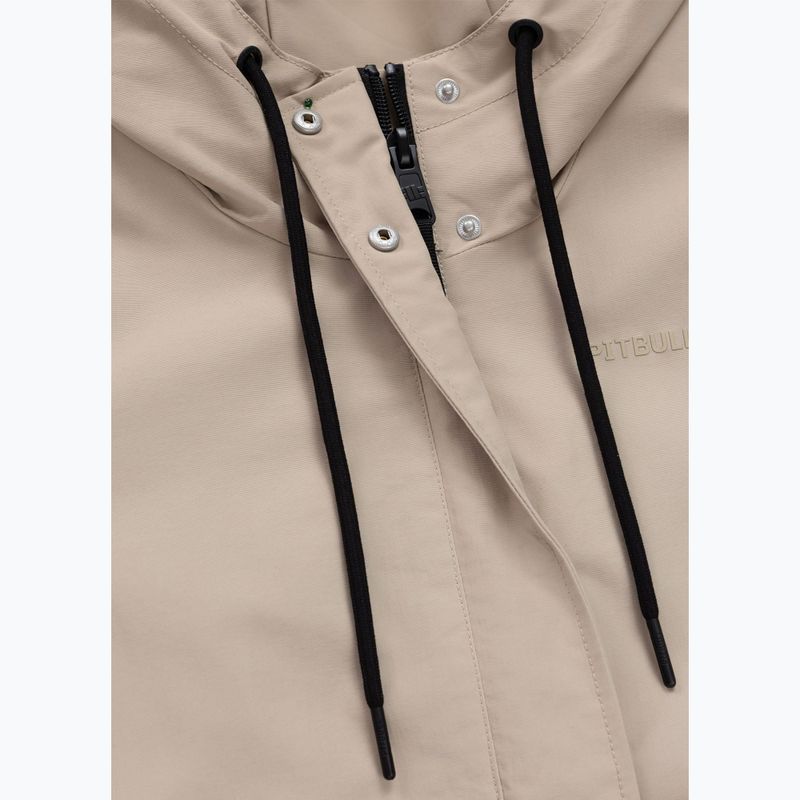 Women's jacket Pitbull Avalon Hooded sand 7