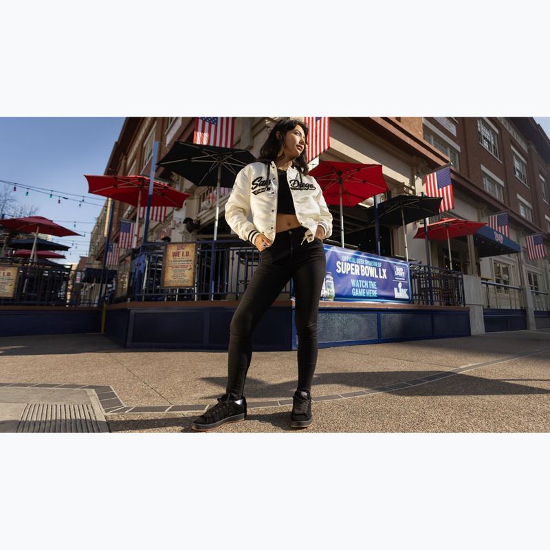 Women's jacket Pitbull Angela San Diego Hooded Varsity off white 16