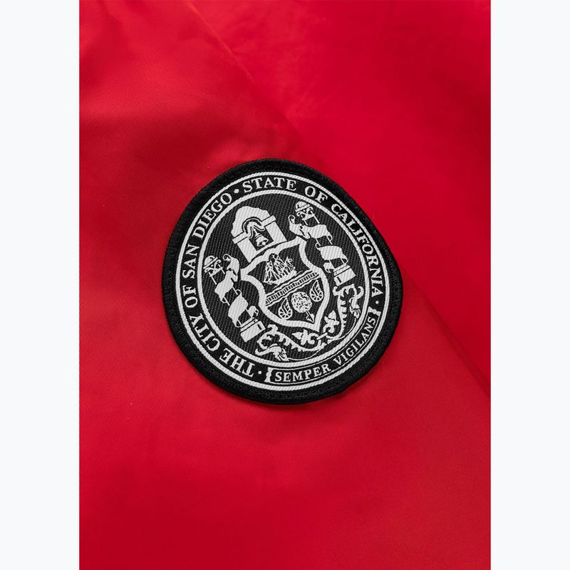 Women's jacket Pitbull Angela San Diego Hooded Varsity fluo/red 11