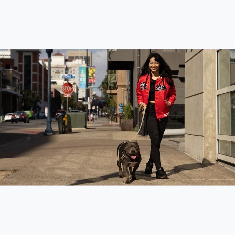 Women's jacket Pitbull Angela San Diego Hooded Varsity fluo/red 17